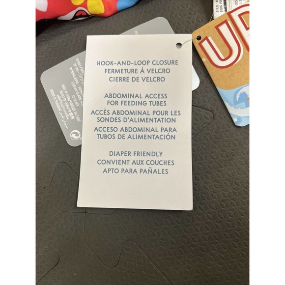 NWT Disney Minnie Mouse Diaper & G-Tube Friendly Adaptive Swimsuit 1pc UPF 50+ - Picture 9 of 11